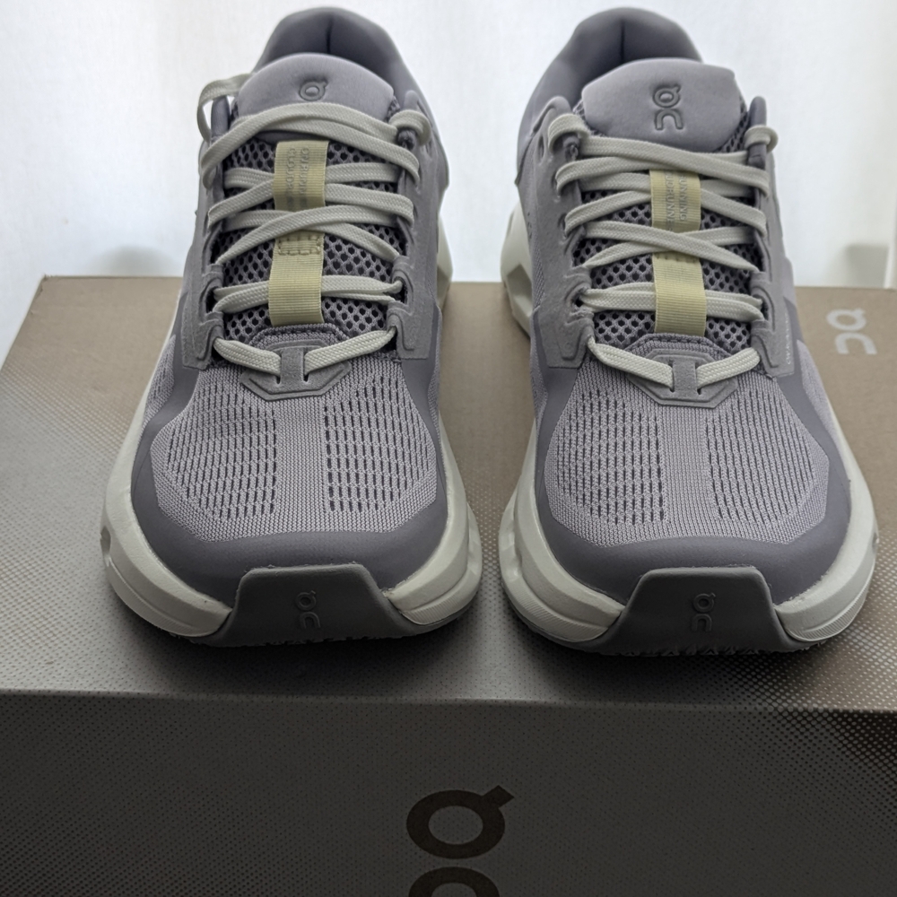 On Running Light Gray Athletic Shoes